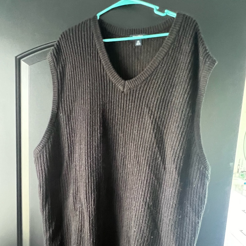 Kingsize 5XLT sweater vest